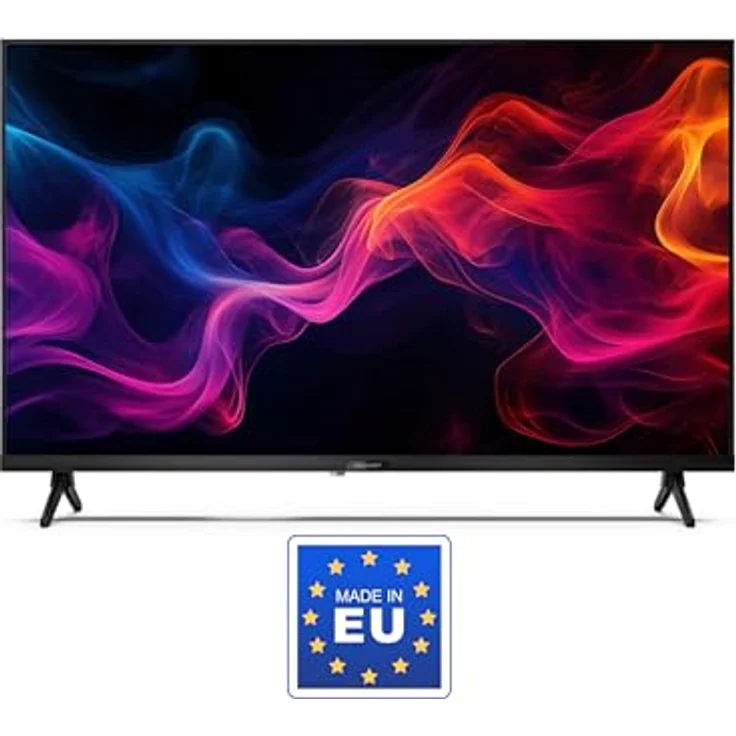 SHARP 32GF2265E, 32 Zoll HD Ready Google TV, Gaming & Streaming LED Smart TV ohne Rahmen mit HDMI ARC, HDR10, Bluetooth, Netflix, Prime, YouTube, Disney+, Apple TV – Bild 2