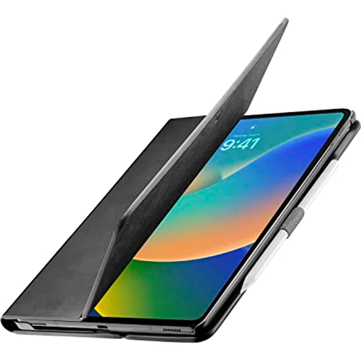 Cellularline | Folio - iPad Pro 11" (2022) / (2021) / (2020) | Tablethülle mit Standfunktion - Klappbare Frontabdeckung - Material Lederoptik - Schwarz – Bild 2