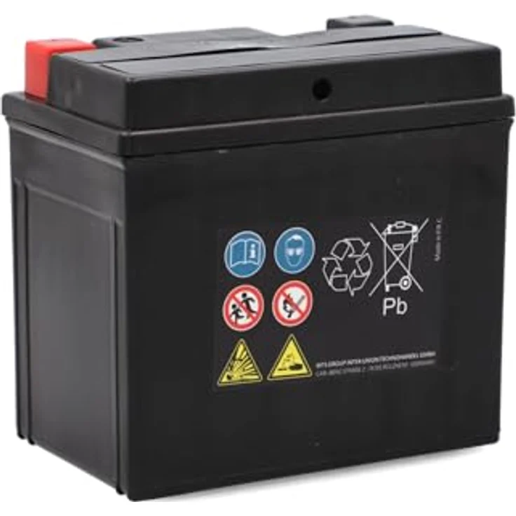CARTEC YTX5L-BS Motorradbatterie, 5Ah, 140A, Gel-Technologie, wartungsfrei, zyklenfest, schwarz – Bild 3