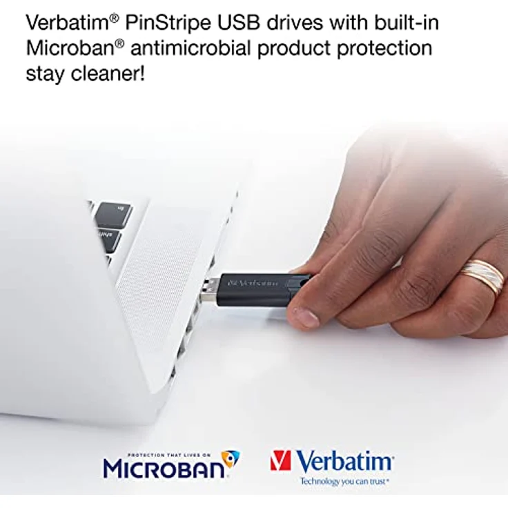 Verbatim 49317 USB-Sticks, 32 GB, Schwarz – Bild 4