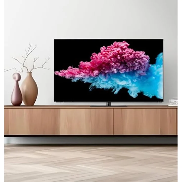 METZ 55 Zoll OLED TV 120Hz, SMART-TV, DVB-C/T2/S2, Netflix, Prime, YouTube usw. in elegantem Schwarz – Bild 2