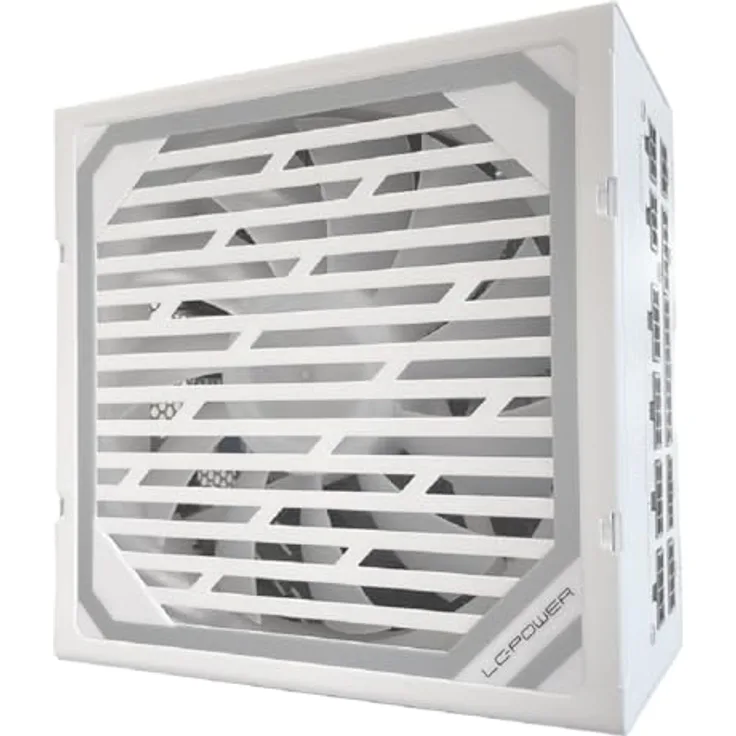 LC-POWER LC1000MW V3.1 Netzteil 1000 W 20+4 pin ATX ATX Weiß, 80 PLUS Gold, 13,5 cm