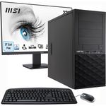 HYRICAN CTS00913 SET02556, Desktop-PC mit Intel Core i7-14700, 32GB RAM, 1TB NVMe SSD, UHD Graphics, Windows 11 Pro + MSI PRO MP273ADE, LED-Monitor 27 Zoll