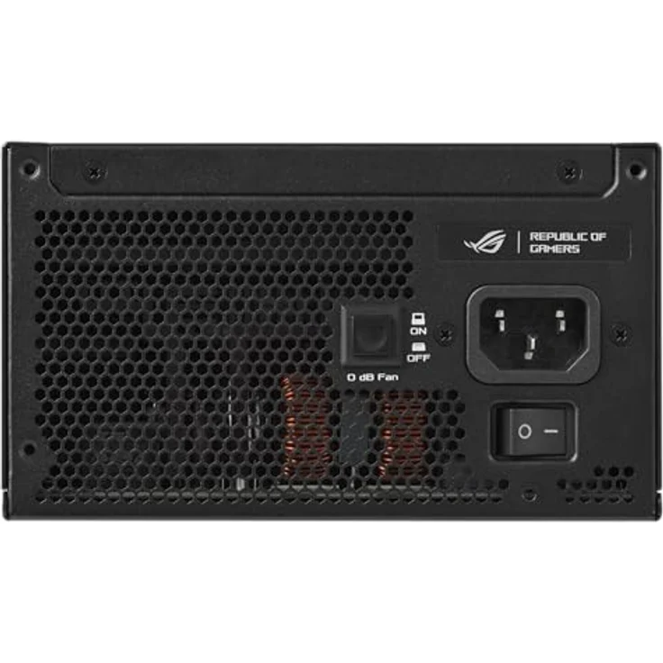 ASUS ROG Strix 850 W Platinum-Netzteil, 80 Plus Platinum, GAN MOSFET, GPU-First Intelligent Voltage Stabilizer, Schwarz – Bild 5
