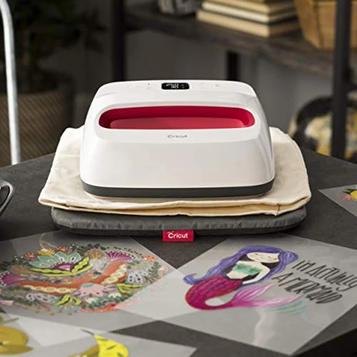 Cricut Easypress 30x30cm, Bügelunterlage grau mit optimaler Wärmeleitung und feuchtigkeitsabsorbierender Schicht – Bild 5