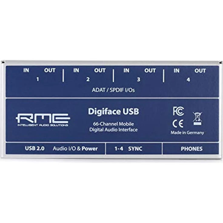 RME Digiface USB, USB Audio Interface für Pro Audio mit hochwertiger Verarbeitung – Bild 1