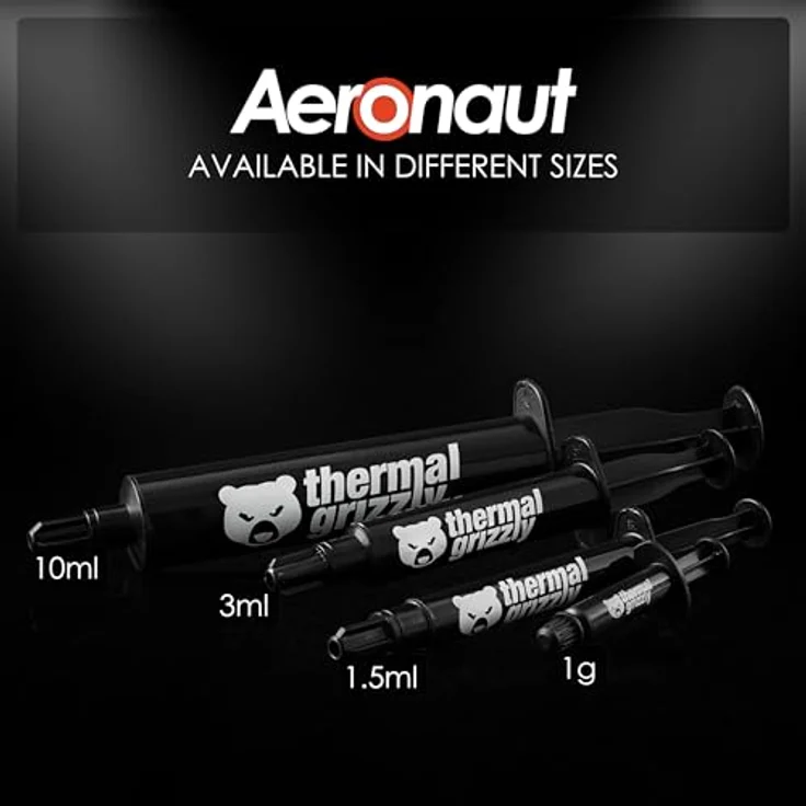 Thermal Grizzly Aeronaut 8.5W-m·K 3.9g Wärmeleitpaste - Wärmeleitpasten (3,9 g, -150-200 °C) – Bild 5