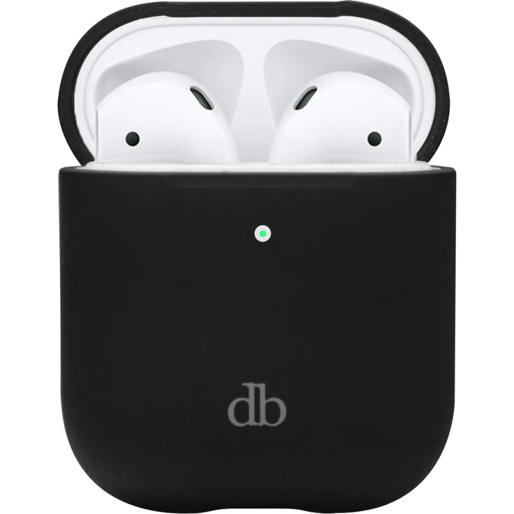 dbramante1928 Costa Rica - AirPods (2. Generation) Silikonhülle aus recyceltem Kunststoff - Nachtschwarz