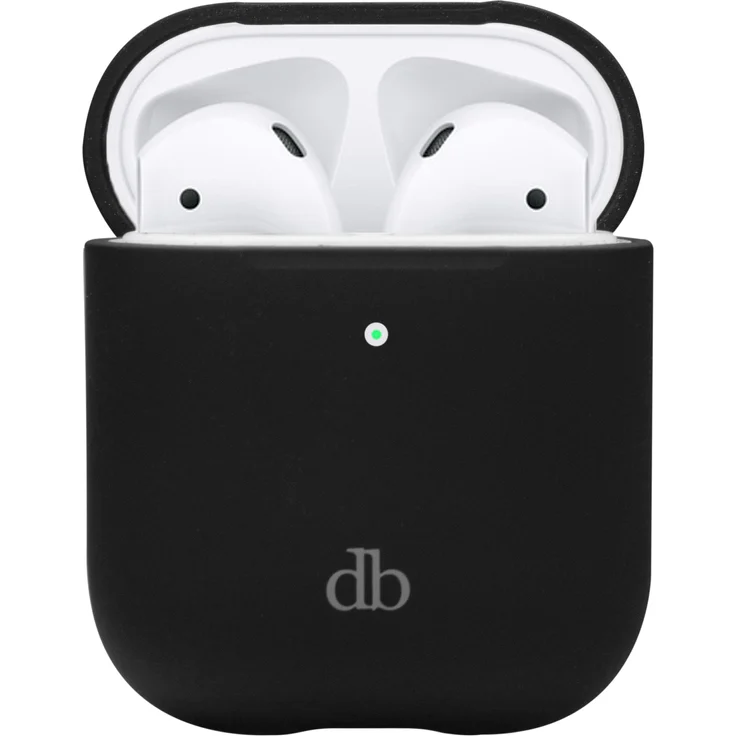dbramante1928 Costa Rica - AirPods (2. Generation) Silikonhülle aus recyceltem Kunststoff - Nachtschwarz