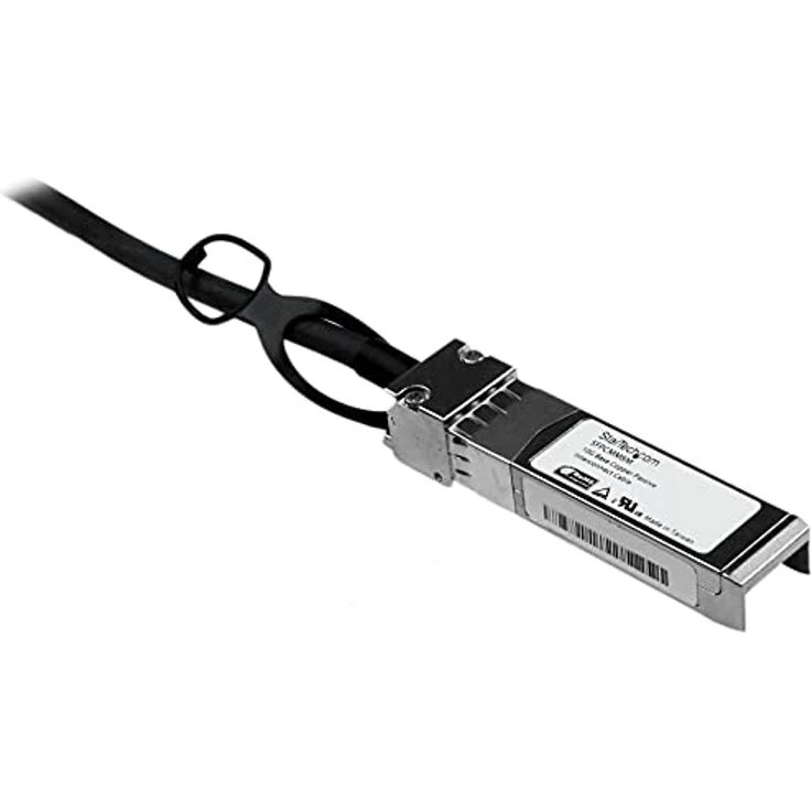 StarTech 5M SFP+ 10GbE Twinax Kabel, Kupfer Transceiver für Cisco-kompatible Switches, Schwarz – Bild 5