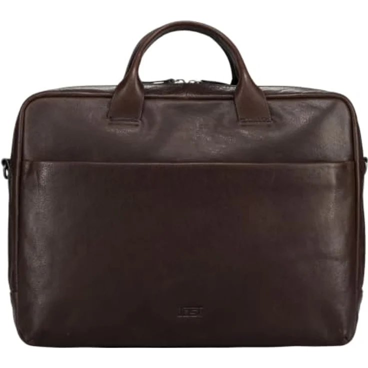 Jost Glasgow Aktentasche Leder, 40 cm mit Laptopfach, braun – Bild 1