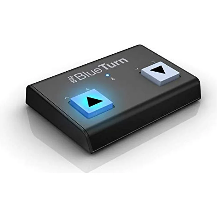 IK Multimedia iRig BlueTurn, Wireless MIDI Controller mit beleuchteten Tasten, Schwarz – Bild 3