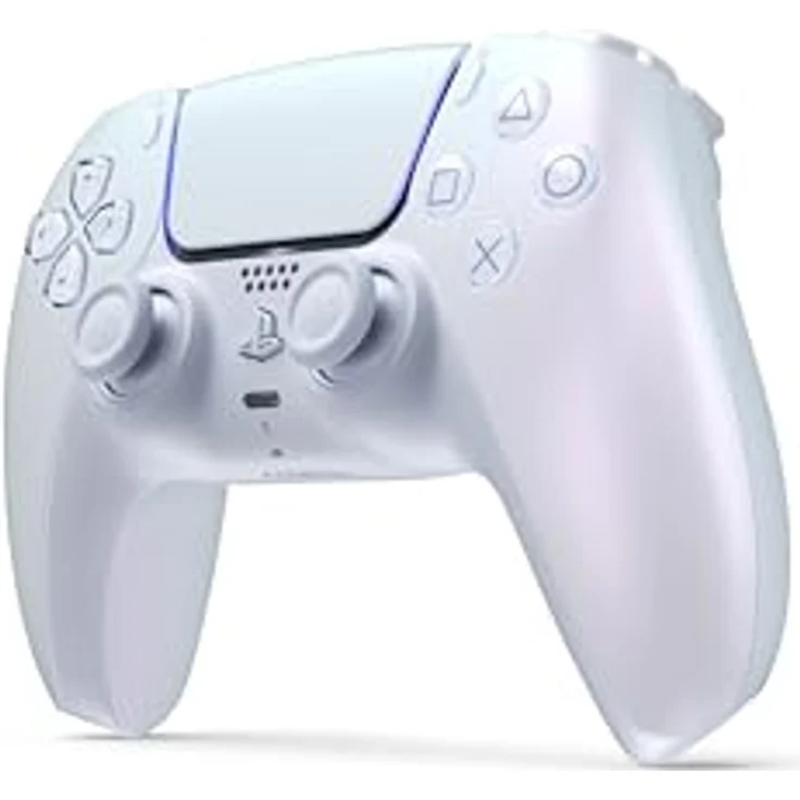 Playstation DualSense Wireless-Controller - Chroma Pearl, schimmerndes rosa- bis cremefarbenes Finish, haptisches Feedback und adaptive Trigger – Bild 3