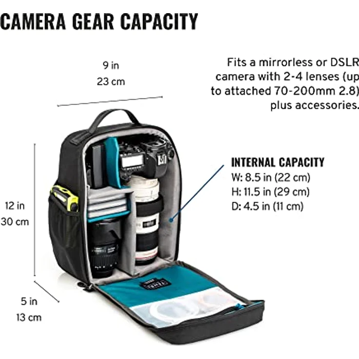 Tenba BYOB 10 DSLR Backpack Insert – Bild 3