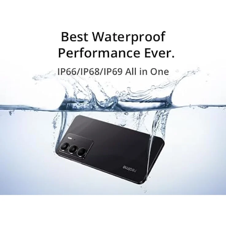 Realme C75 Dual SIM 128GB, 8GB RAM, Storm Black - IP69-Zertifizierung, 6000-mAh-Akku, 50-MP-Kamera – Bild 7