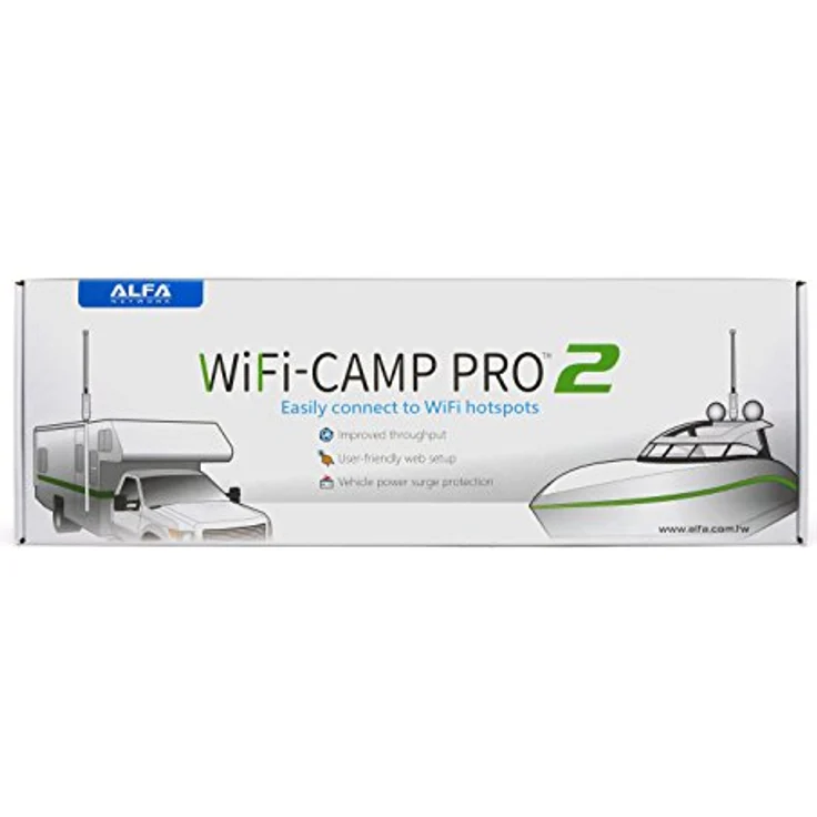 ALFA WiFi Camp-Pro 2 WLAN Range Extender Kit, 802.11b-g-n, 300MBit – Bild 3