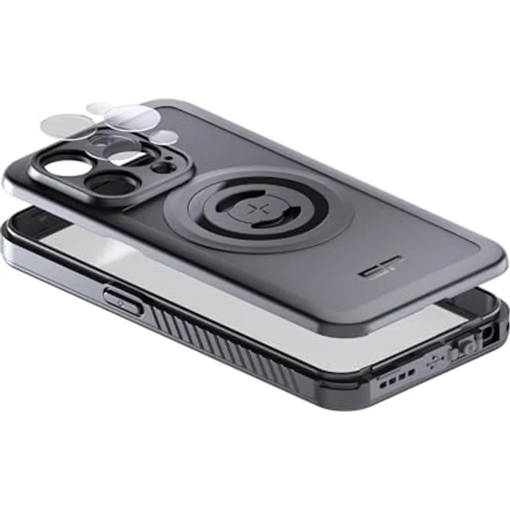 SP CONNECT Phone Case Xtreme kompatibel mit iPhone 15 Pro, militärstandards zertifiziert, magnetische Befestigung, kabelloses Aufladen, MagSafe Kompatibilität, robust und wasserdicht – Bild 5