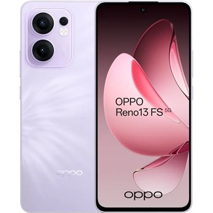 OPPO Reno 13 FS 5G, Smartphone mit 12 GB RAM, 512 GB Speicher, 50 MP Dreifach-Kamera, IP69 wasserdicht, 6,67'' AMOLED-Display – Bild 1