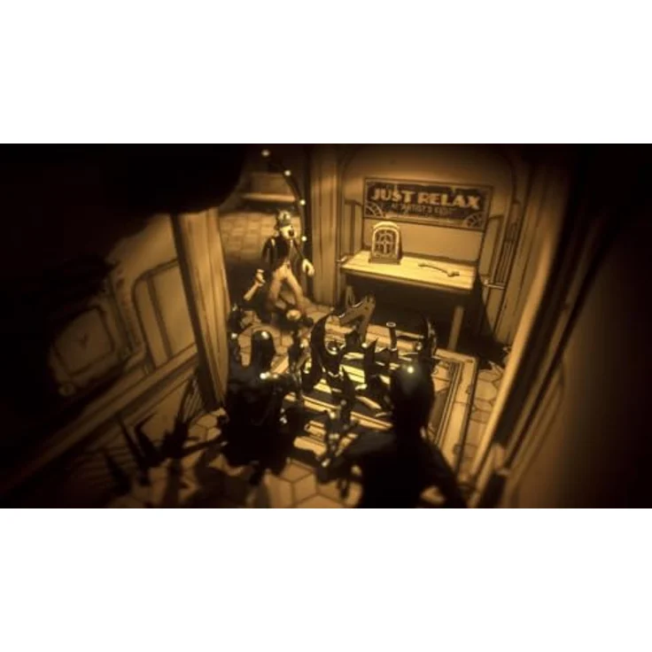 Silver Lining Interactive Bendy: Lone Wolf - Nintendo Switch Spiel, prozedural generierte Umgebungen, intensive Kämpfe gegen den Tintendämon, flüssiges Gameplay und schaurige Audioeffekte – Bild 5