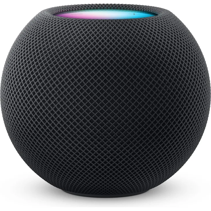 Apple HomePod mini, Intelligenter Smart Speaker mit Siri, Rundumklang, Schwarz
