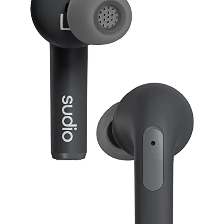 Sudio N2 Pro True Wireless Earphones - Schwarz, mit Active Noise Cancellation (ANC) und 6 Stunden Akkulaufzeit – Bild 3