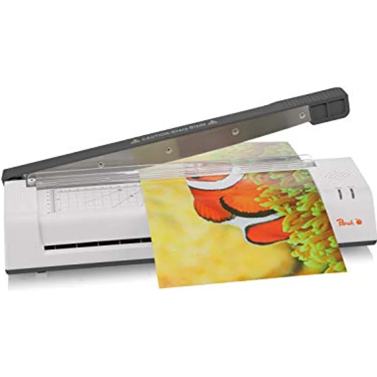 Peach PBP420 4 in 1 Laminiergerät A3 inkl. Eckenrunder, cutter, Laminerfolien | ABS | startklar in 3-5 Minuten | 2x125 mic. | 250 mm/min | Heiß- & Kaltlaminiergerät – Bild 3