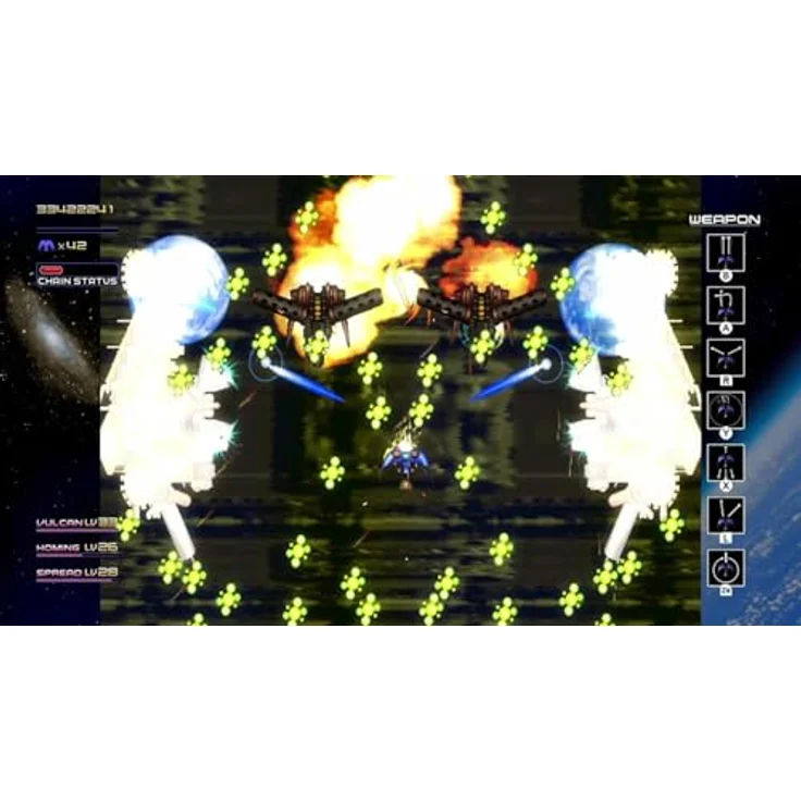 Clear River Games Radiant Silvergun Nintendo Switch, Schießspiel mit spezialisiertem Punktesystem in wunderschönen Grafiken – Bild 4