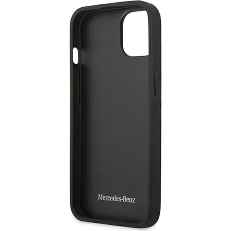 Mercedes MEHCP15SARMRE, Smartphone Hülle aus Eco-Leder für iPhone 15, 6.1", urbanes Design, rot – Bild 7
