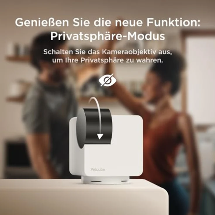 Petcube Cam 360 interaktive Haustierüberwachungskamera, WiFi, 1080p, 360° Rundumsicht smarte Haustierkamera von Petcube – Bild 5