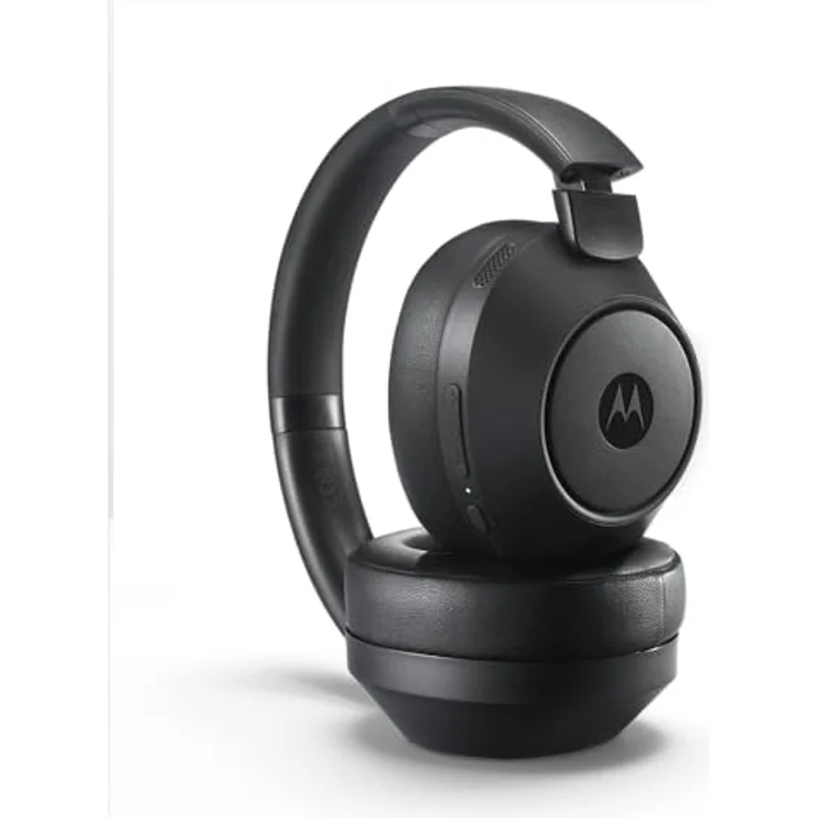 Motorola Sound Moto XT800 ANC, kabellose Kopfhörer mit 60 Stunden Akku, Hybrid-Geräuschunterdrückung, Surround-Audio, Schwarz – Bild 4