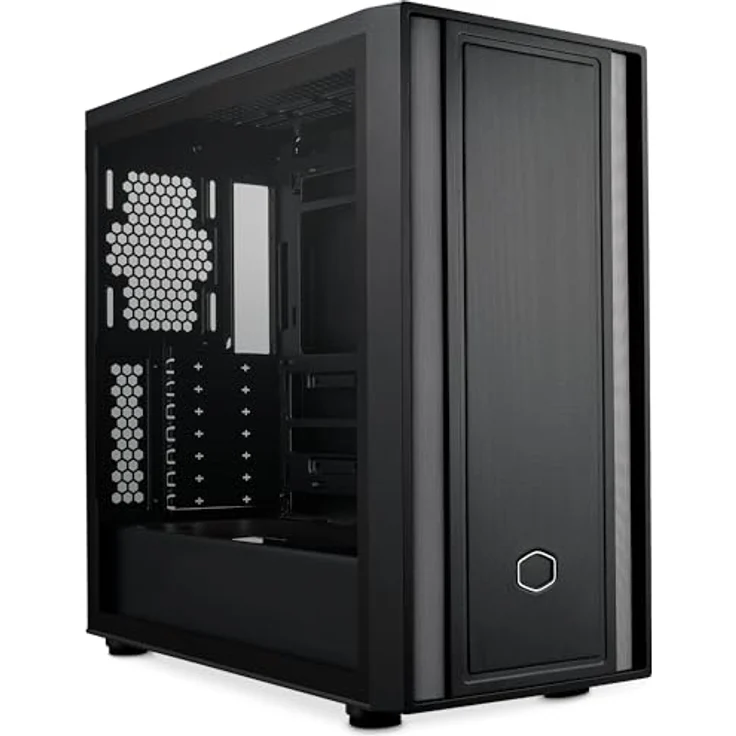 Cooler Master MasterBox 600 Lite PC-Gehäuse, Midi-Tower, E-ATX, Tempered Glass - schwarz – Bild 3