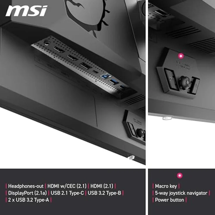 MSI MPG 322URXDE QD-OLED, 32 Zoll 4K Gaming Monitor mit Quantum Dot Technologie – Bild 7