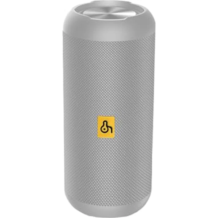 Lobwerk Bluetooth Lautsprecher, wasserdicht mit USB/Micro SD, Anruffunktion und Radio, grau, 30 Stunden Musikwiedergabe – Bild 4