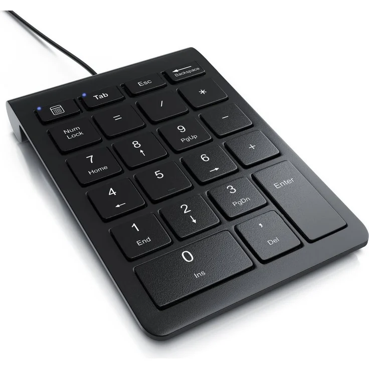 Aplic Numpad USB Keypad 22 Tasten, kabelgebunden, schwarz, mit 10 Multifunktionstasten - Preisvergleich – Bild 1