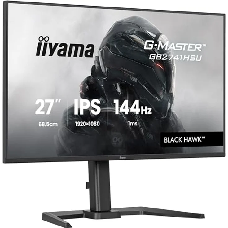 iiyama GB2741HSU-B1-27, 27 Zoll IPS Monitor, Full HD 1920x1080, 144Hz, 1 HDMI, 1 DisplayPort – Bild 4