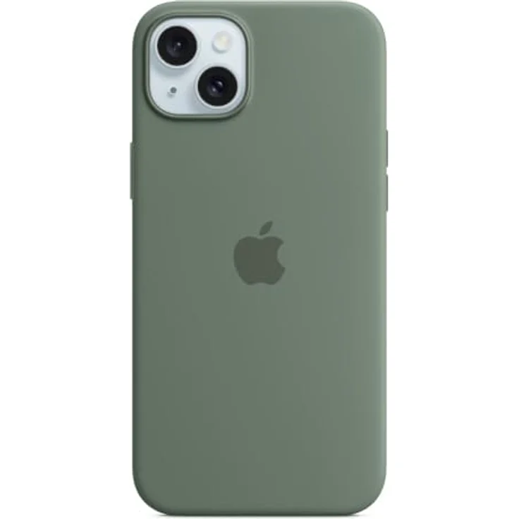 Apple iPhone 15 Plus Silikon Case mit MagSafe – Zypresse ​​​​​​​ – Bild 1