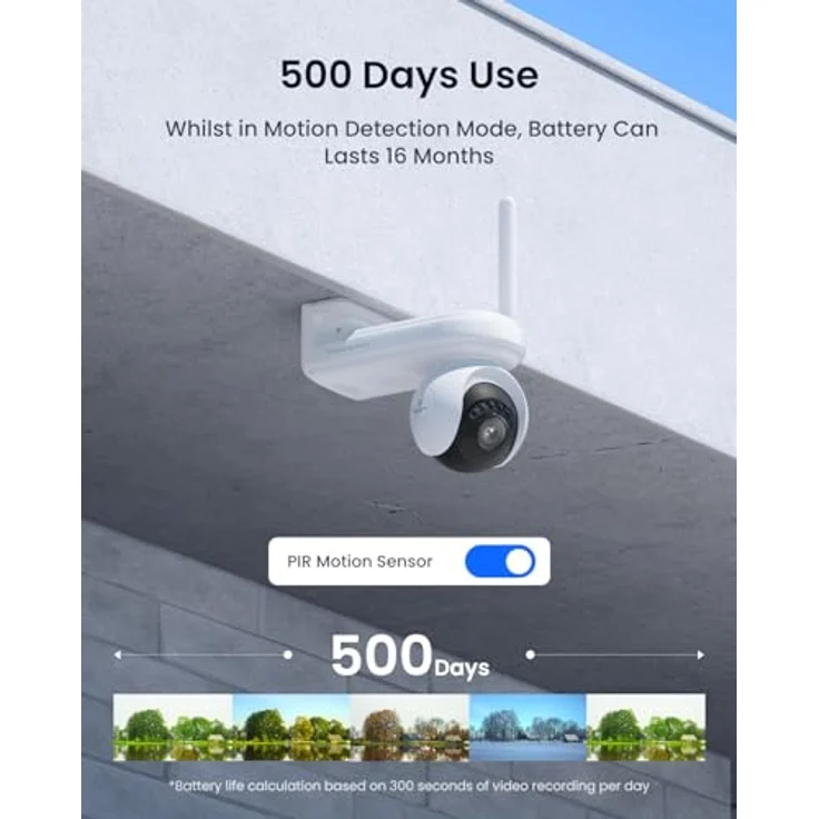 Reolink Altas PT Ultra, 4K Solar Überwachungskamera Aussen Akku mit ColorX-Nachtsicht, Auto-Tracking, Wi-Fi 6 – Bild 4
