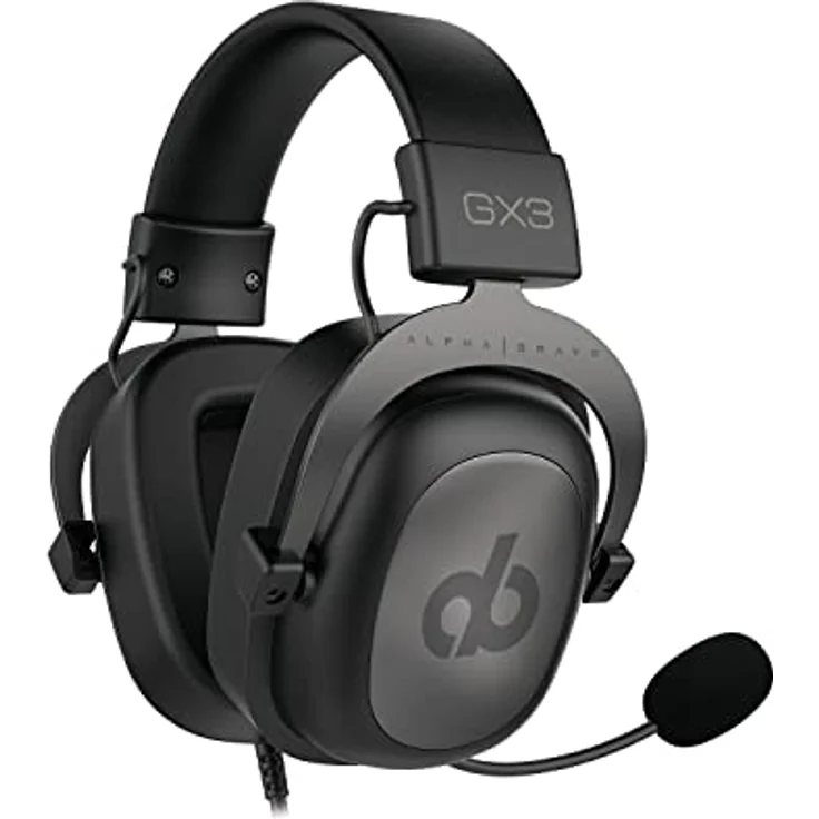 Veho Alpha Bravo GX-3 Pro Gaming-Headset für PS4/ PS5 / Xbox/PC | Kabelgebunden | Z-PRO Mikrofon | Schwarz – Bild 4