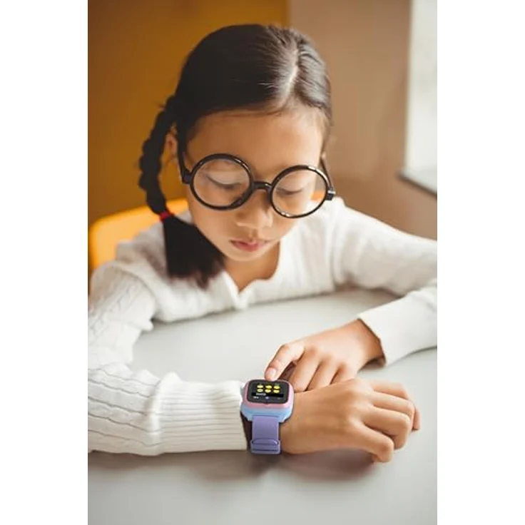 myFirst Fone S3 Kinder-Smartwatch, GPS-Tracker, 4G Telefon & Chat, IPX8 wasserdicht, 1.4" IPS Display, 8GB Musikplayer, Kamera, Herzfrequenzsensor, für Kinder 3–12 Jahre – Bild 5