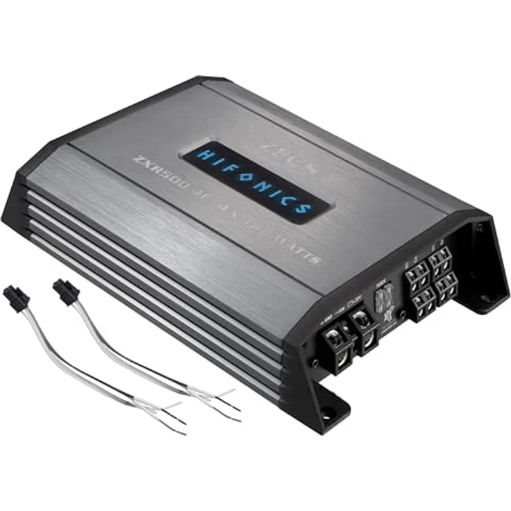 Hifonics ZXR500/4E, Class D Digital 4-Kanal Audioverstärker – Bild 2