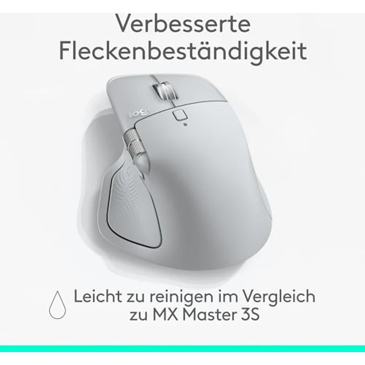 Logitech MX Master 4 - Off-White - Ergonomische Maus (Weiß) – Bild 9