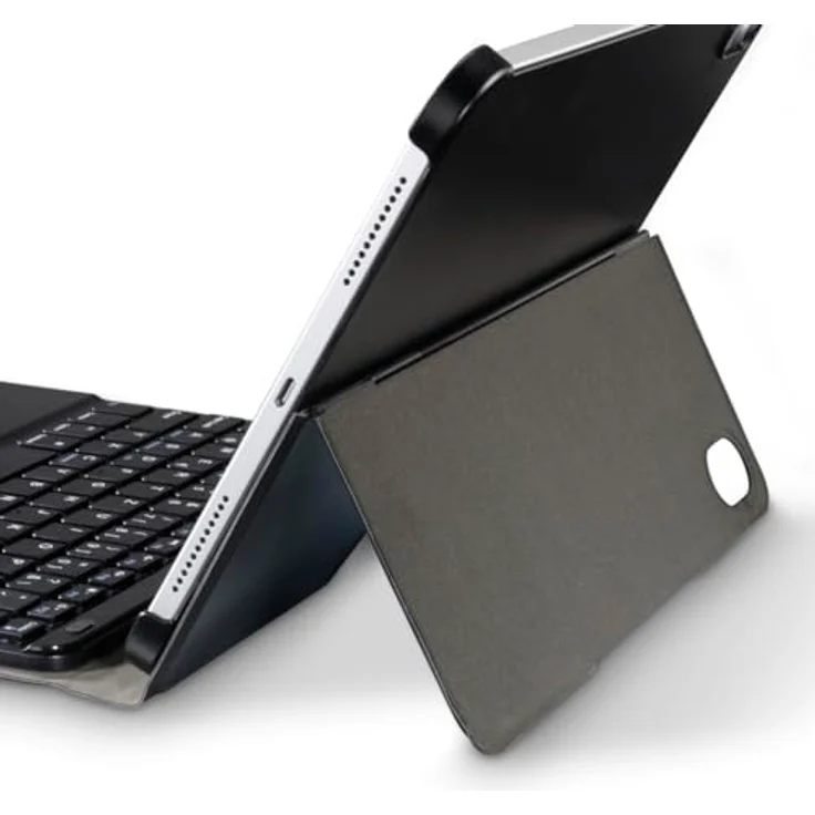 Hama Hülle mit Bluetooth-Tastatur für iPad Air 11" (25/24)/10.9" (22/20), Touchpad, magnetisches Tablet Case, schwarz – Bild 3