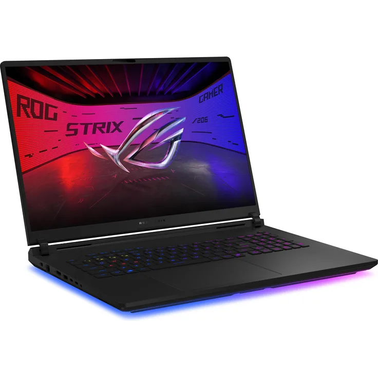 ASUS ROG Strix Scar 18 U9-275HX, 18 Zoll WQXGA Mini LED Gaming Notebook mit Intel Core Ultra 9 275HX, NVIDIA GeForce RTX 5090, 64 GB RAM, 4 TB SSD, Schwarz