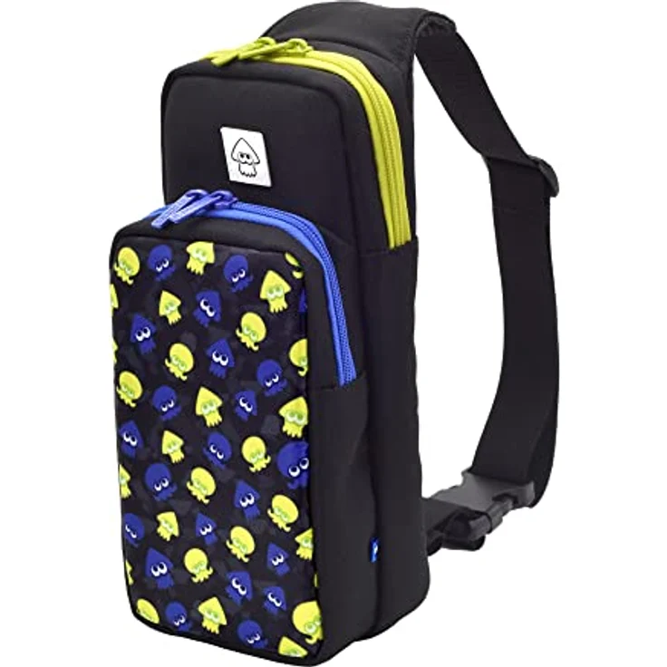HORI Adventure Pack (Splatoon 3) - Umhängetasche für Nintendo Switch - Offiziell Lizenziert – Bild 2