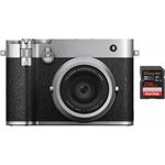 Fujifilm GFX 100RF Silber + SanDisk SDXC Pro 256GB 280MB/s V60 UHS II