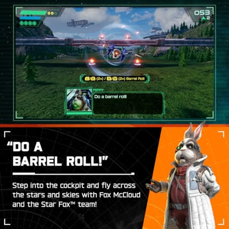 Nintendo Star Fox, Remake des Nintendo 64-Spiels Lylat Wars, PEGI Edition, Deutsch spielbar für Nintendo Switch 2 – Bild 3