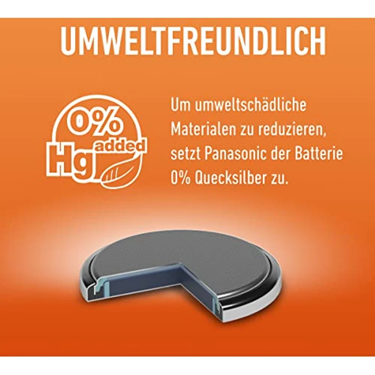 Panasonic Batterien CR2032 Lithium - Batterie – Bild 3