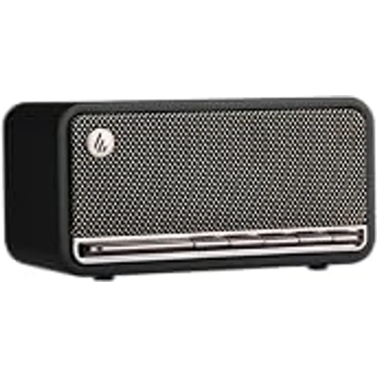 EDIFIER MP230 - Tragbarer Bluetooth-Lautsprecher im Retro-Design, kabellos. Wiedergabe über Bluetooth, AUX und Micro SD Karte, Holzgehäuse, 20W, MDF, Vintage-Tasten