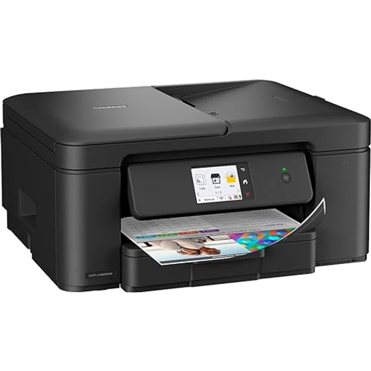 Brother DCP-J1460DW 3-in-1 Tinten-Multifunktionsgerät, WLAN, 16 Seiten/Min, Duplexdruck, 6,8 cm Touchscreen, automatischer Dokumenteneinzug – Bild 3