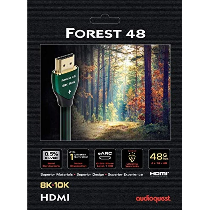 AudioQuest Forest 48 HDMI 2.1 Kabel 8K-10K, 48 Gbit-s : 1,00m – Bild 5